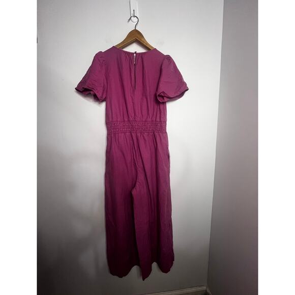 Anthropologie The Somerset Jumpsuit Linen Edition Size Small - Picture 9 of 9